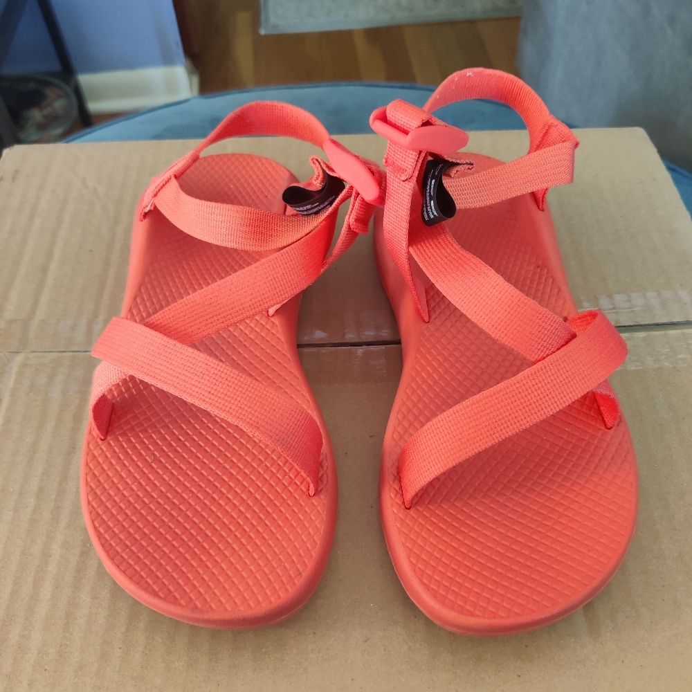 Chaco Z/1 Orange Women's Size 9 Used